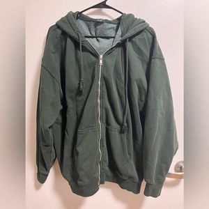 Brandy Melville / John Galt green hoodie